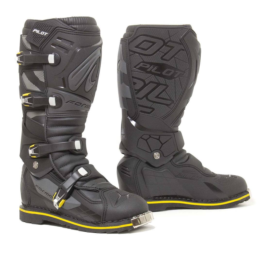 motorcycle boots enduro adventure motocross forma pilot racing riding tech 