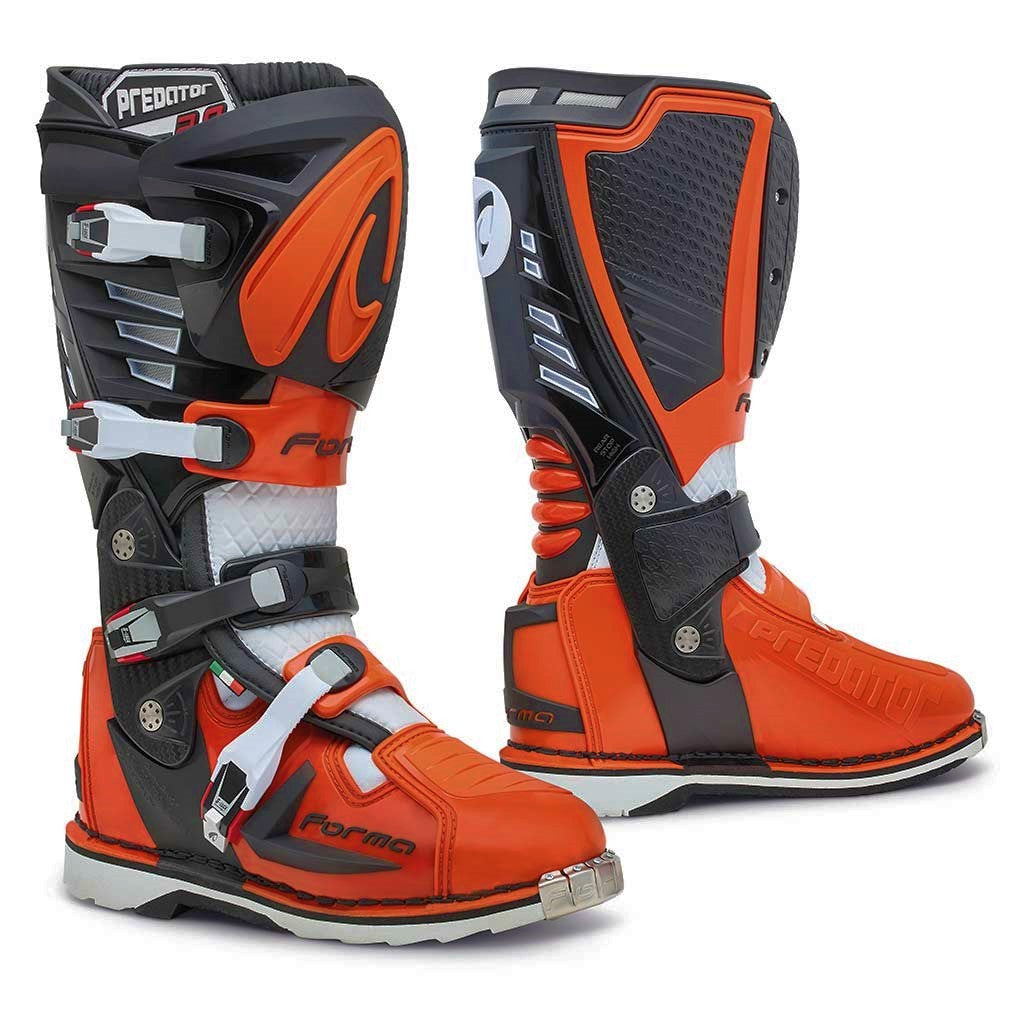 Forma Predator motocross boots orange ktm