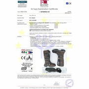 Forma motorcycle boots CE safety level Adv tourer footwear quality help support riding brown