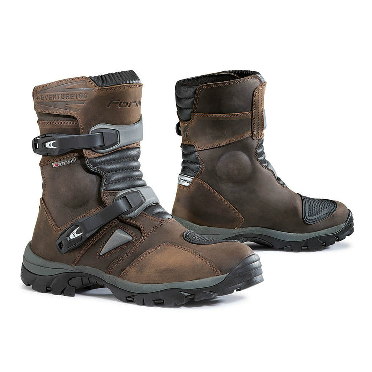 Forma Adventure Low motorcycle boots brown