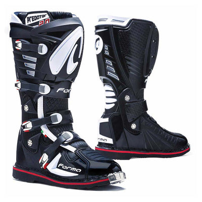 motocross boots Forma Predator black motorcycle mx gncc ama racing supercross