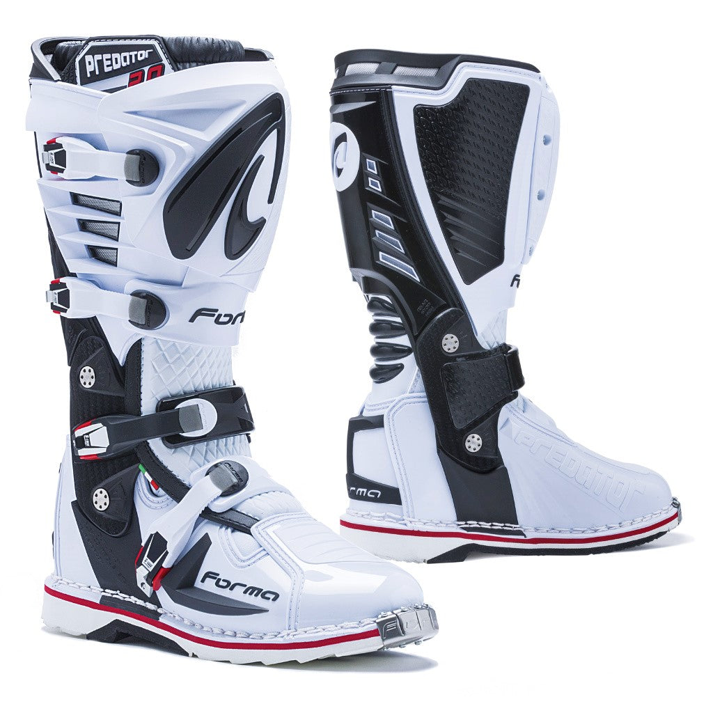 Forma Predator 2.0 motocross boots white
