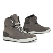 motorcycle boots urban forma swift dry gray city street riding footwear